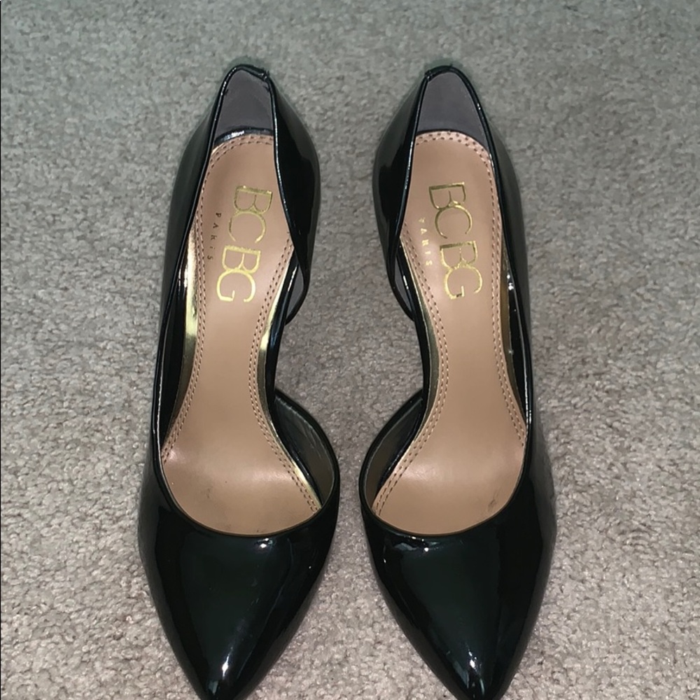 BCBG Paris patent leather pumps